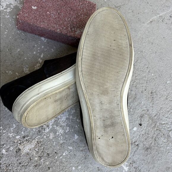 Alexander McQueen, black and brown slip on main image 5